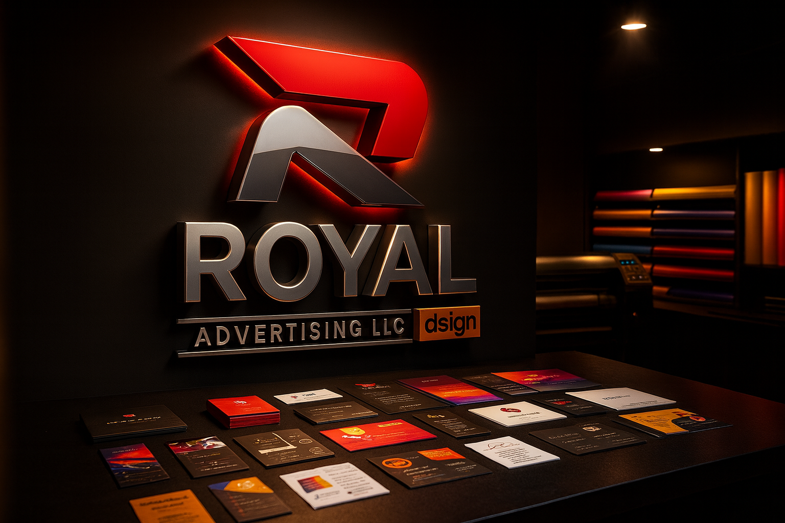 Business cards and office printing