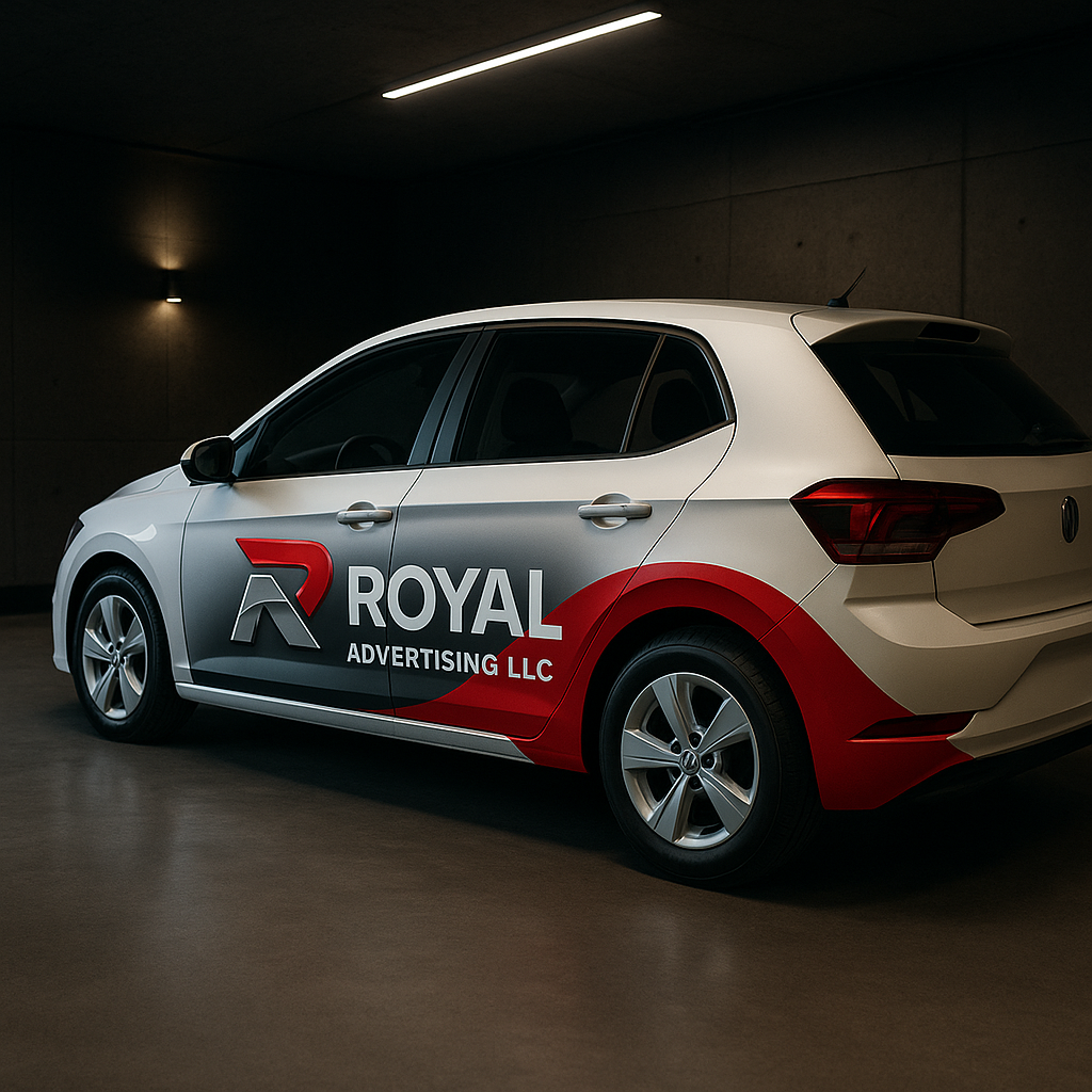 Restaurant car branding