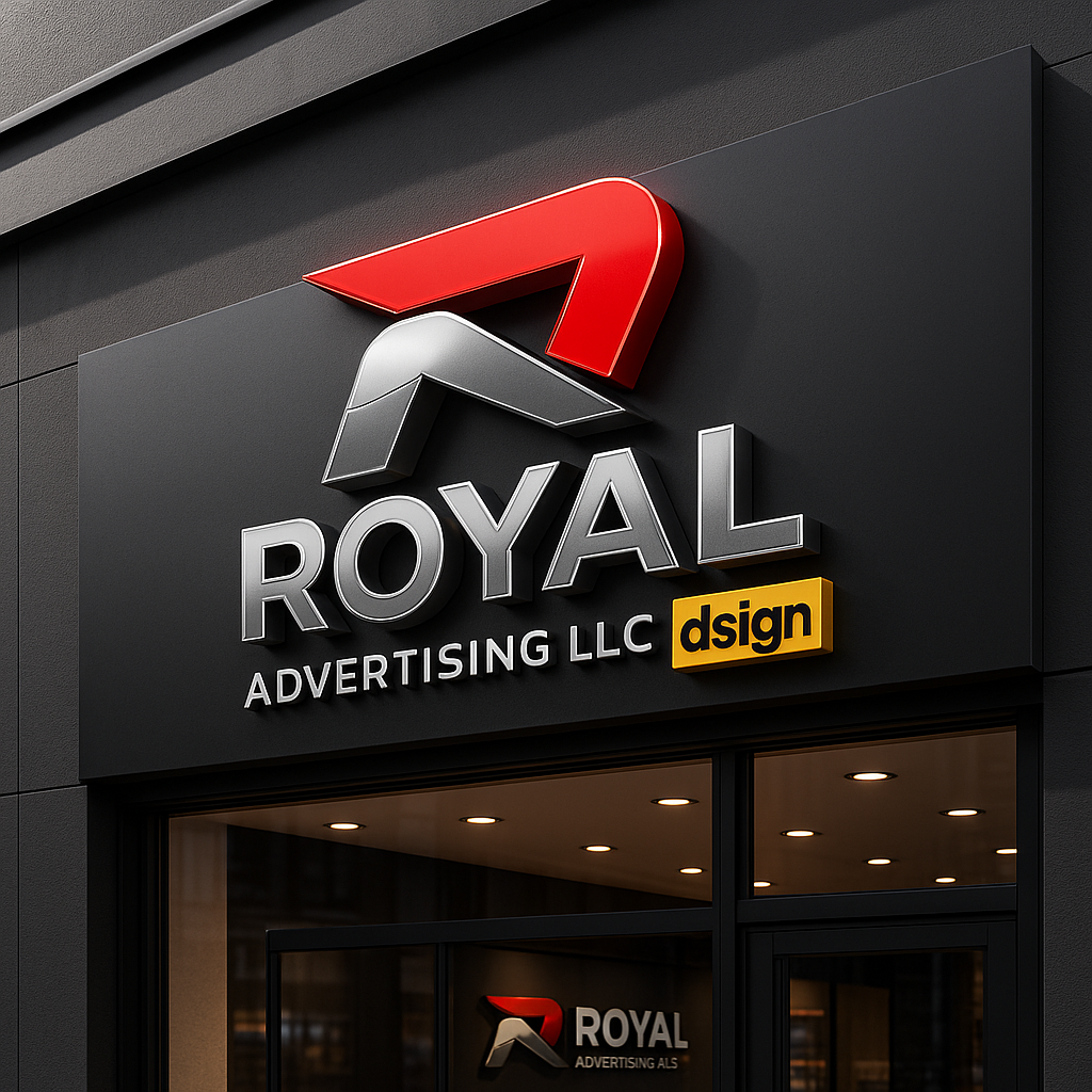 Exterior sign board