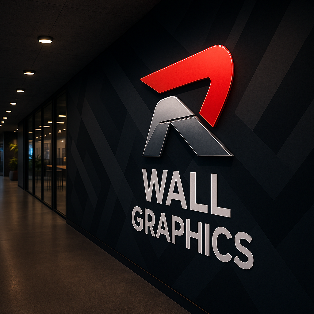 Glass frosting and wall graphics